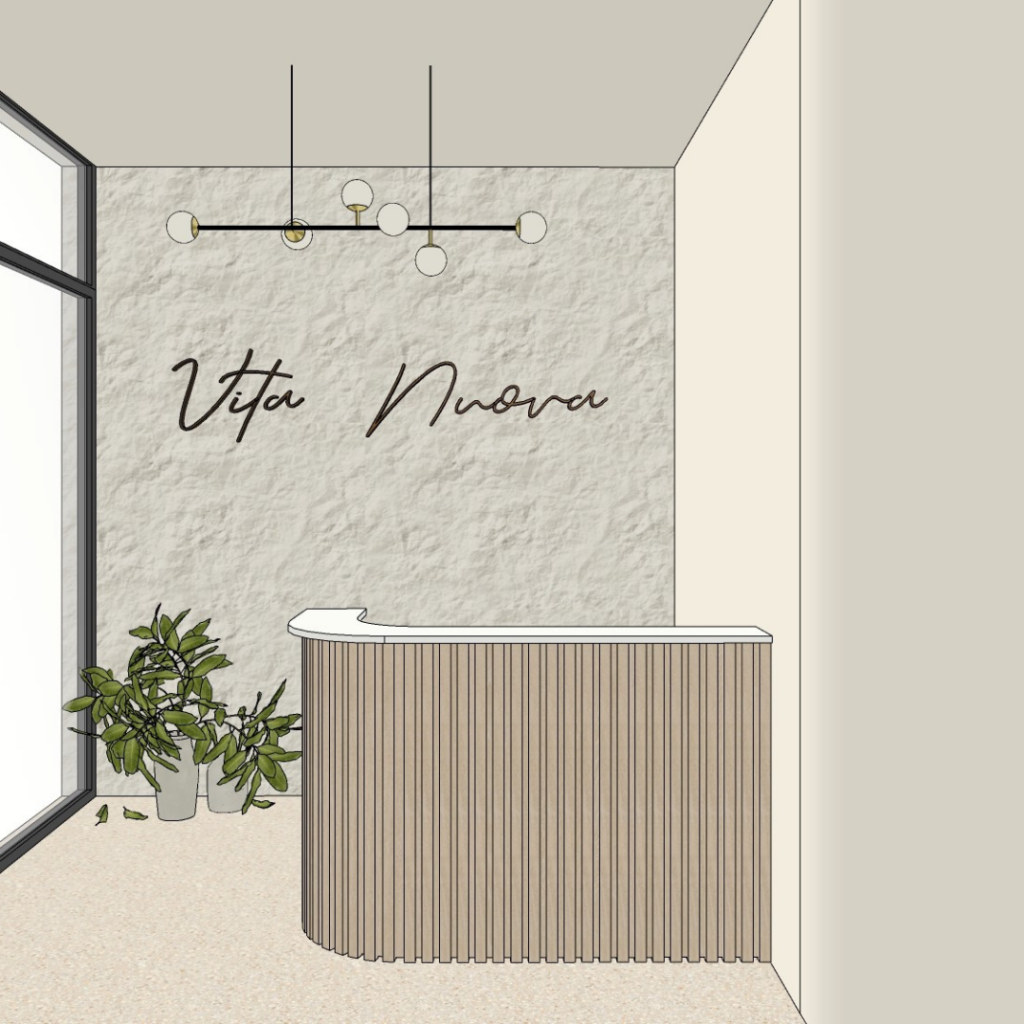 Vita Nuova commercial wellness and beauty fitout by Total Fitouts Illawarra