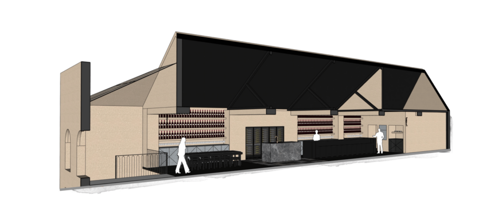 Commercial hospitality fitout design created by Amethyst Total Fitouts Adelaide Central