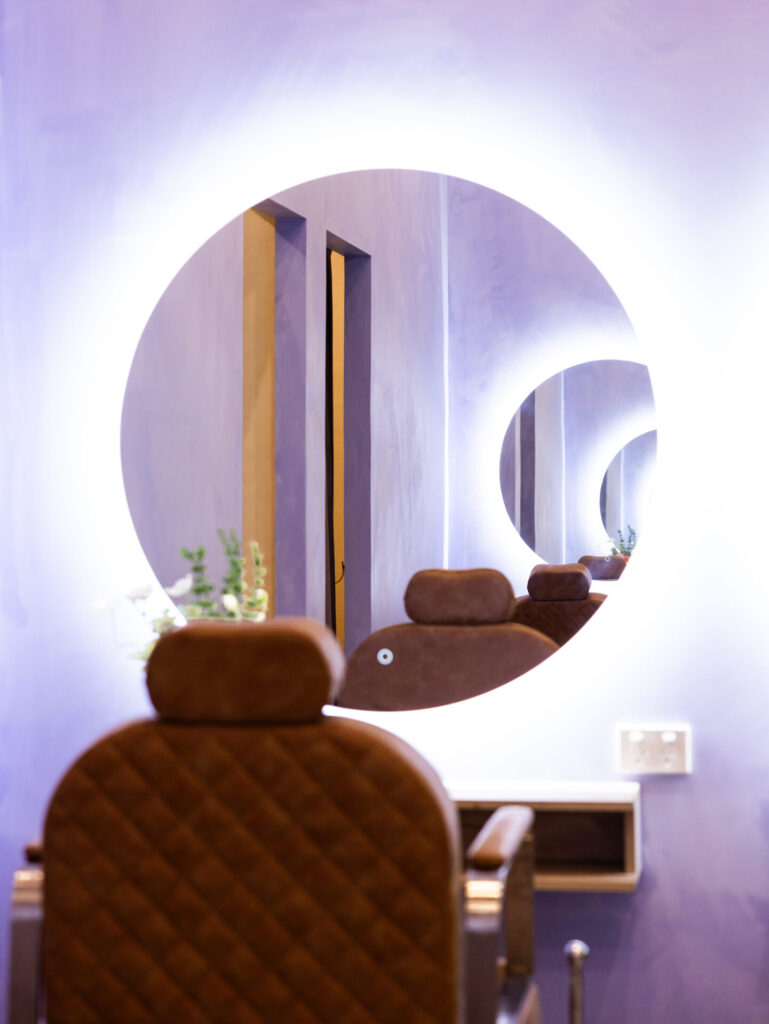 Elegant Brows commercial wellness and beauty fitout by Total Fitouts Perth South