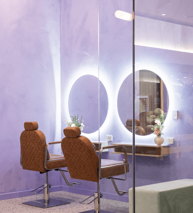 Elegant Brow commercial wellness & beauty fit out by Total Fitouts Perth South, Lakelands Perth