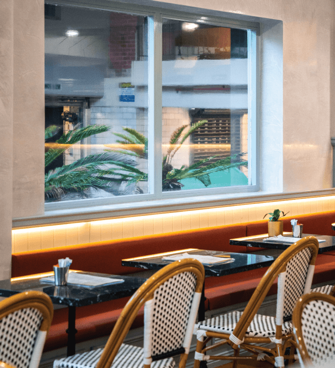 Rose Cafe elegant Hospitality's Stunning Fit Out by Total Fitouts Sydney South East - Elevating Ambience and Functionality for Unforgettable Dining Experiences in Rose Bay Australia