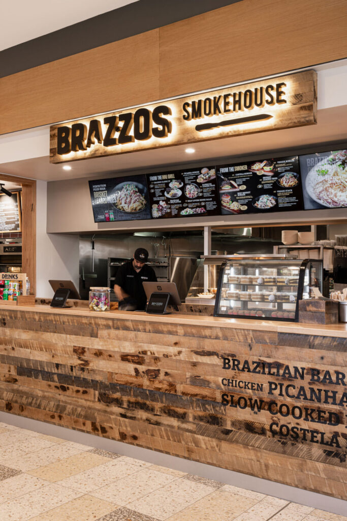 Brazzos Smokehouse commercial hospitality fitout by Total Fitouts Sunshine Coast South